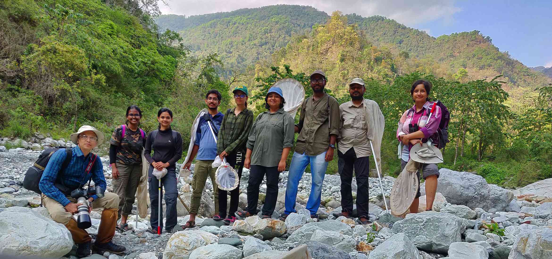 Field work at Buxa TR, April 2019